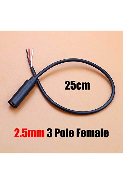 Choice3 2.5mm 3 Pole Female 1pcs 2.5mm 3.5mm Mono Stereo Audio Cable Male Fem...