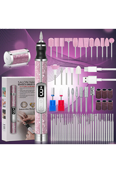 Choice15 Pink-Pro Max LINMANDA Professional Manicure Pedicure Kit for Thick T...