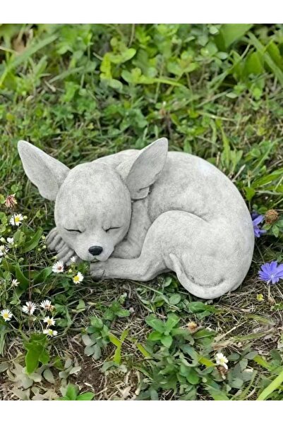 Choice T-72 1pc Collectible figurine, Chihuahua dog statue for outdoor garden...