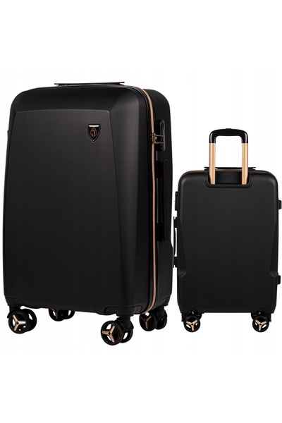 WINGS BRAND Valiză Cabin Wings x Jagiellonia 20 " NEGRU
