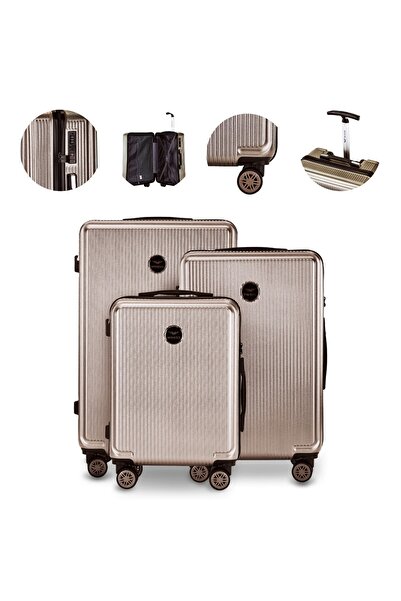 WINGS BRAND Set de 3 valize Wings PC African Eagle 2.0 BRONZE