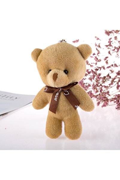Choice8 10pcs apricot 10/20pcs Mini Plush Bear Doll 12CM Stuffed Plush Toy Mi...