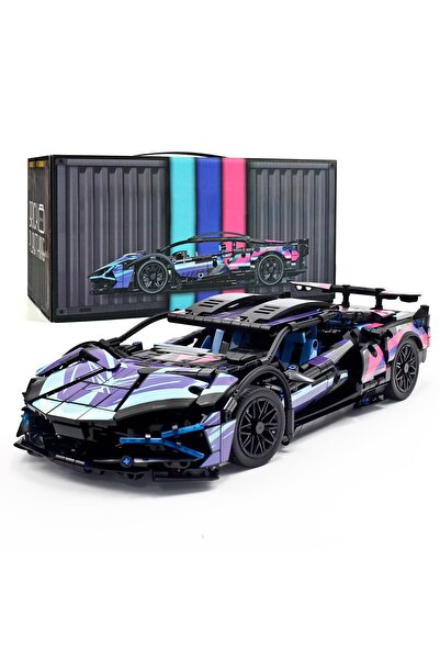 Choice CAR Remote Control APP Race Car with LED Lights Building Blocks Set Ad...