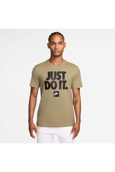 Nike M NSW TEE FRAN JDI VERBIAGE DZ2989-297 Μπεζ