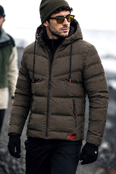 Delpino Waterproof Men's Hooded Puffer Jacket