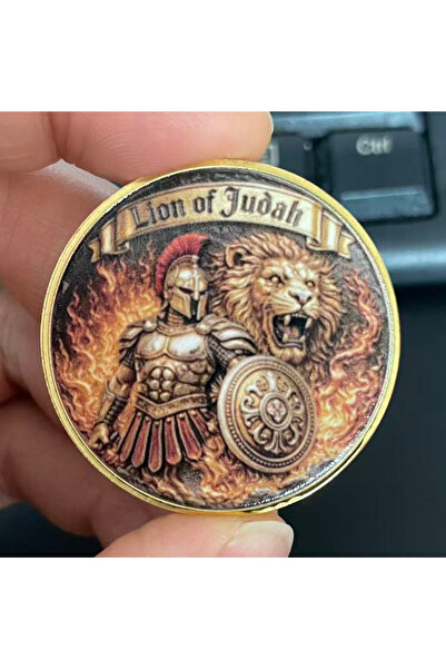 Choice A Knight Shield Lion Of Judah Commemorative Coin Collection