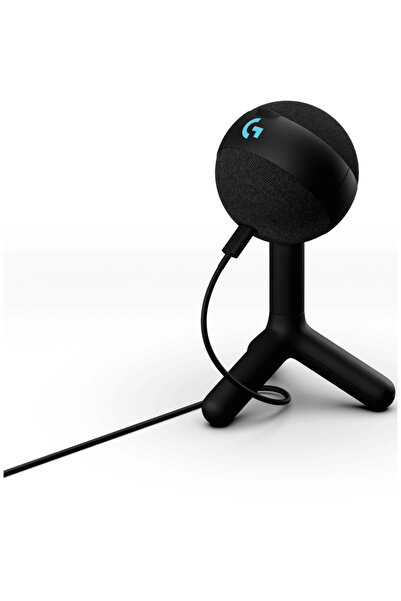 logitech Microfon Gaming Yeti ORB, Lightsync RGB, USB, 70 - 20000 Hz, Negru
