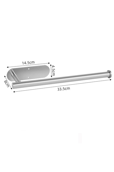 Choice 1Pc Silver Long Rack 1/2PCS Kitchen Paper Towel Holder Toilet Paper Ho...