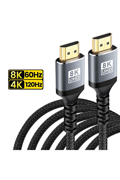 Choice1 5m black 8K HDMI Cable High Speed 48Gbps HDMI 2.1, Ultra HD High Defi...