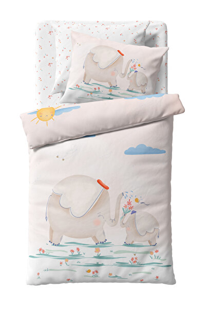 Casadora Baby Oli 100% Organic Cotton Satin Baby Duvet Cover Set