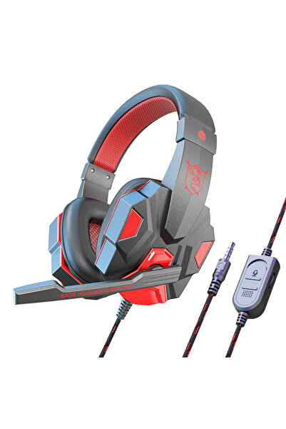 choice2 VIKEFON Black-Red New Upgrade Wired Headset Gamer with Mic Noise Canc...