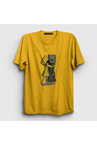 Presmono Unisex žuti Hug Little Nightmares T-shirt 159711tt