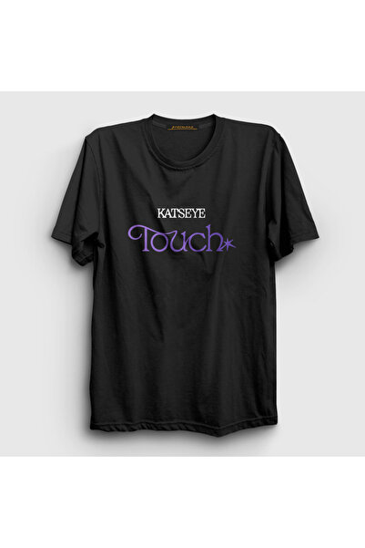 Presmono Unisex Black Touch K Pop Kpop Music Katseye T-Shirt 499443Tt
