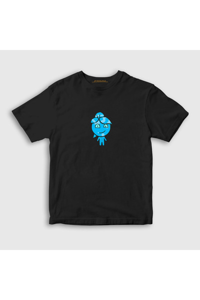Presmono Watergirl Dear Unisex Dete T-shirt - Igra Crna, Vatra i Voda 457678tt