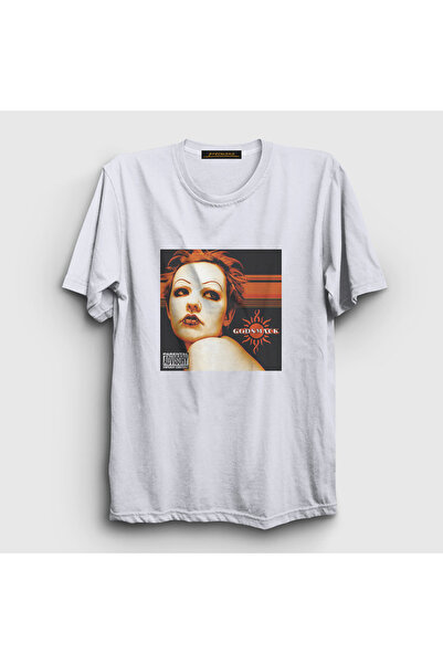 Presmono Unisex beli album rok muzika Godsmack T-shirt 495153tt