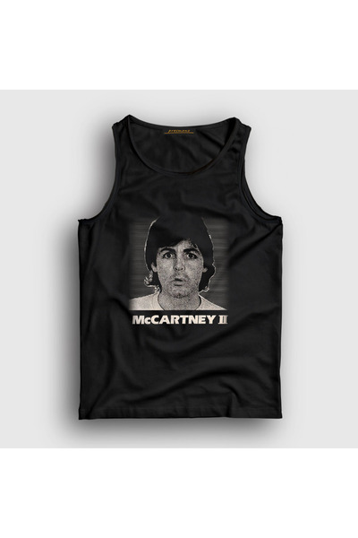 Presmono Unisex Black Solo the Beatles Paul Mccartney Ii Undershirt 555907Tt