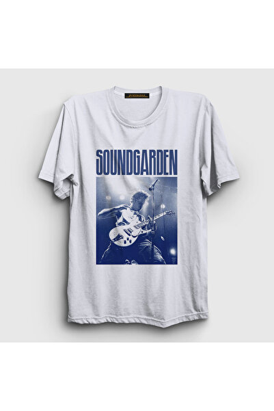 Presmono Unisex White Chris Cornell Rock Soundgarden T-Shirt 542128Tt