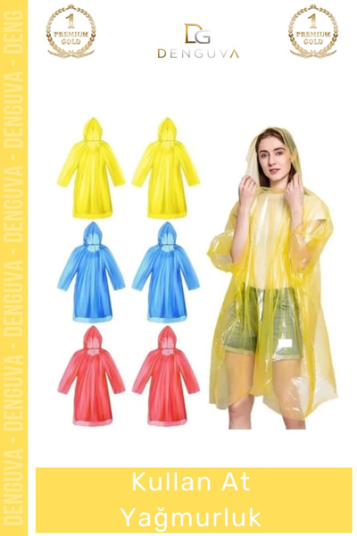 Denguva # Raincoat Waterproof Practical Standard Size Economic Package Dispos...