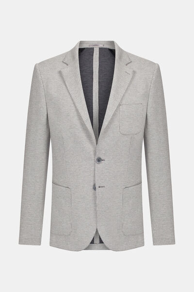 W Collection GRİ DÜĞMELİ CEKET