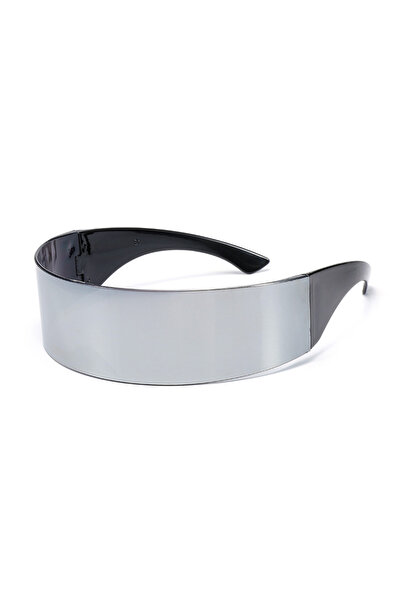 Choice J Futuristic Narrow Cyclops Visor Sunglasses Laser Eyeglasses UV400 Pe...