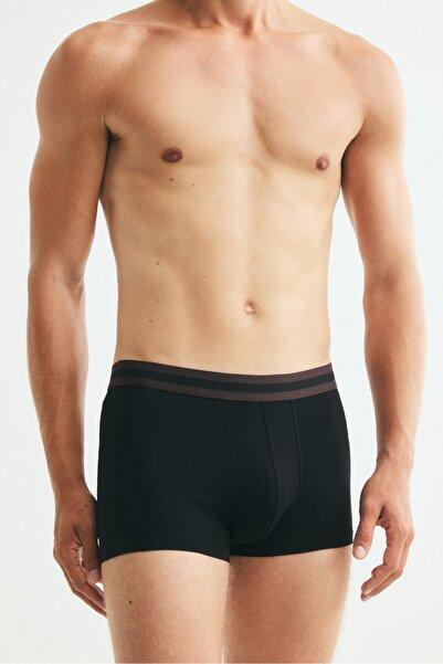 H&M 3'lü Kısa Paça Boxer Şort Lycra®