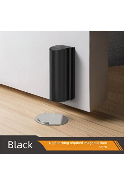 choice2 Black Magnetic Door Stopper -Avoiding Door Damage, Prevents Door Slam...