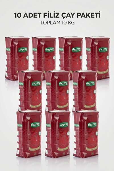Dağ Çay Filiz  (10 'lu Paket) Dökme Çay 10*1 kg