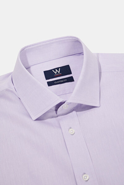 W Collection LİLA UZUN KOLLU GÖMLEK