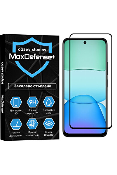 Casey Studios Protector compatible with Xiaomi Redmi Note 13R, full coverage,...
