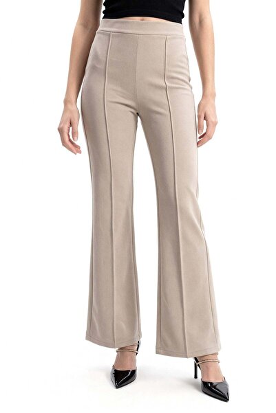 HAKKE Women's High Waist Loose Fabric Pants