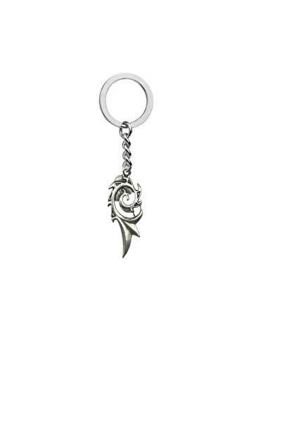 Herşey Nota Egyptian Talisman Phoenix Keychain – Zamak Metal Unisex Accessory