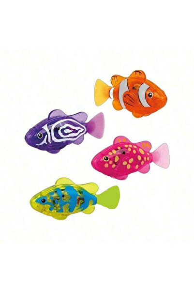 Choice4 4pcs 1/4pcs Children Electronic Fish Summer Bath Toys Pet Toys Swimmi...