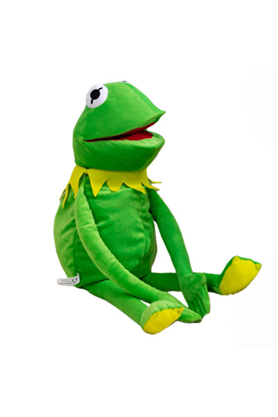 Choice about 60cm green Kermit The Frog Funny Plush Doll Hand Puppet Intresti...