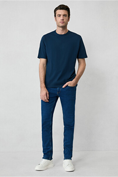 Kiğılı Pantaloni din denim cu croială relaxată, confortabilă, din bumbac și L...
