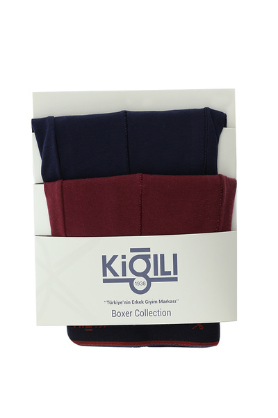 Kiğılı 2'li Pamuklu Boxer Seti