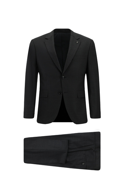 Abdullah Kiğılı 7 Drop Slim Fit Slim Fit Bag Piece Flex Suit Wool Piece Suit