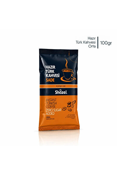 Shazel Hazır Türk Kahvesi Sade | 100 gr | 1 Adet