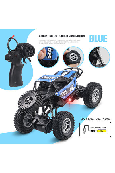 Choice Bd015Rc Car-Blue Remote Control Car Alloy Off-Road Climbing Car Shock-...