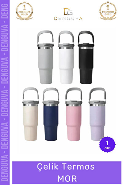 Denguva # Thermos Stainless Vacuum Leak-Proof Matte Heat Insulation Durable S...