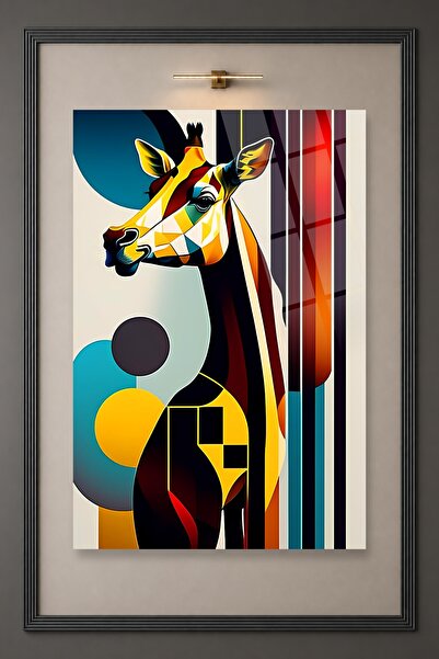 HMDS CONCEPT Tablou din sticlă cu girafe 51