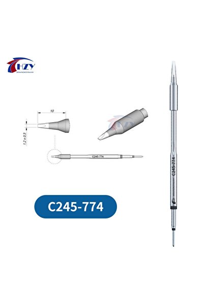 Choice6 C245-774 HZY C245 Series Soldering Iron Tips I/IS/K/SK/939/945/966 Un...