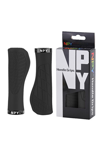 Choice Black Bicycle Handlebar Grip Lock On Mountain Bike Grip Soft MTB Cuffs...