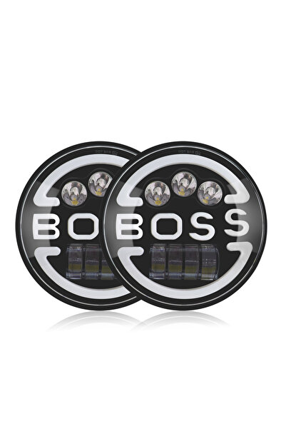 Choice1 2pcs 7 Inch LED Headlight Universal 7' Round Headlamp Motorcycle Turn...