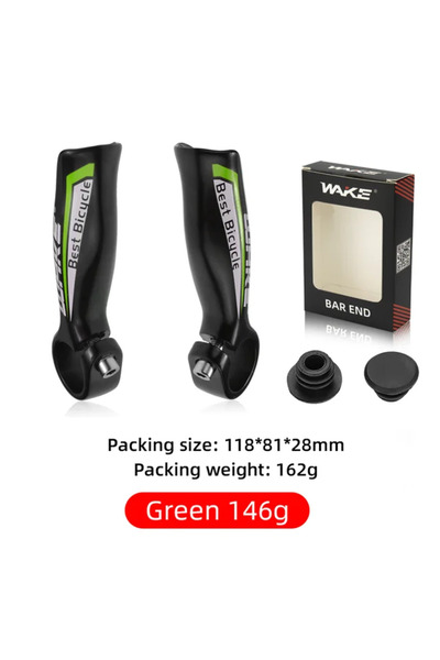 Choice GREEN Bicycle Auxiliary Handlebar Aluminum Alloy Mountain Bike Handleb...
