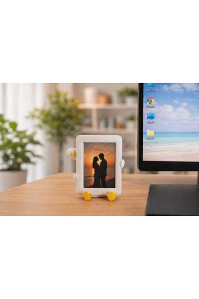 MSVstudio3d Mini Ofis Arkadaşları – Dekoratif Masaüstü Figür-(Çerçeve içindek...
