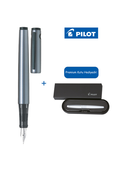 Pilot Explorer - Dolmakalem - Metalik Gri - Medium