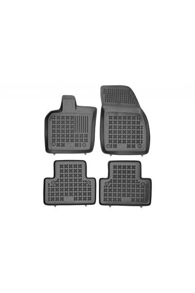Angels Auto Presuri Auto Negru Cauciuc compatibile cu Volvo V50 (2004-2012)