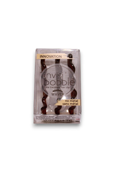 OEM Set Trio, InvisiBobble, Waves, Hair Clip, Pretty Dark, 3 pcs