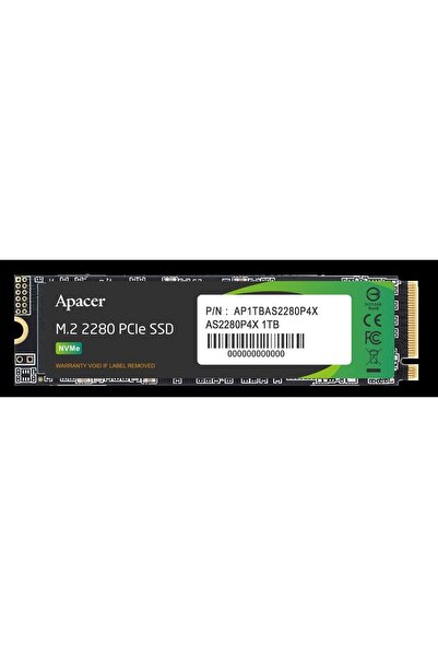 Apacer SSD AS2280P4X, 1TB, M.2, PCIe 3.0 x4 NVMe