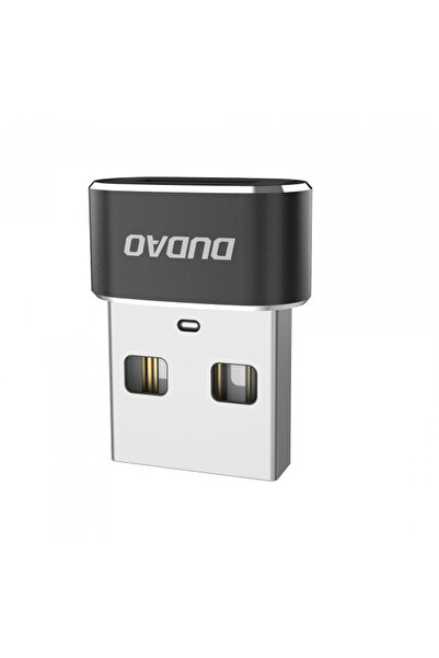 DUDAO USB-C - USB-A L16AC Προσαρμογέας Δεδομένων και Φόρτισης, Μαύρο